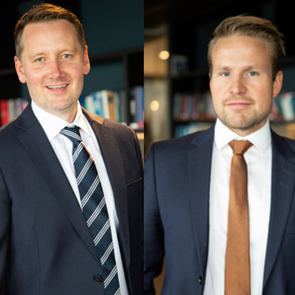 Marius Hvitmyhr og Christer Almquist er nye partnere fra 1. oktober 2021