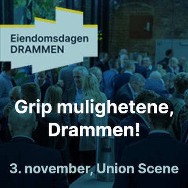 Velkommen til Eiendomsdagen i Drammen 2022